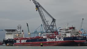 Le pétrolier américain Stena Immaculate dans le port de Rotterdam en décembre 2019.