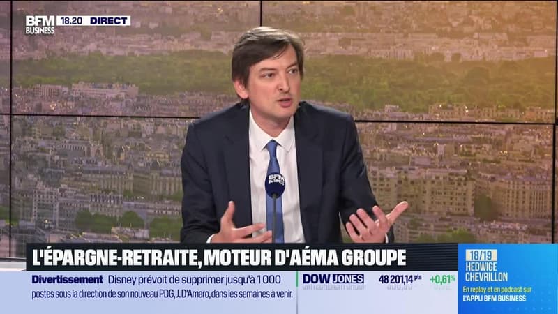 Grande Interview - Adrien Couret (Aéma Groupe) : L'épargne-retraite, moteur d'Aéma Groupe - 09/04