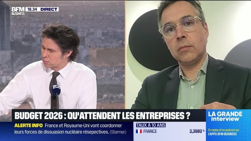 Frédéric Coirier (METI) : Budget 2026, qu'attendent les entreprises ? - 10/07
