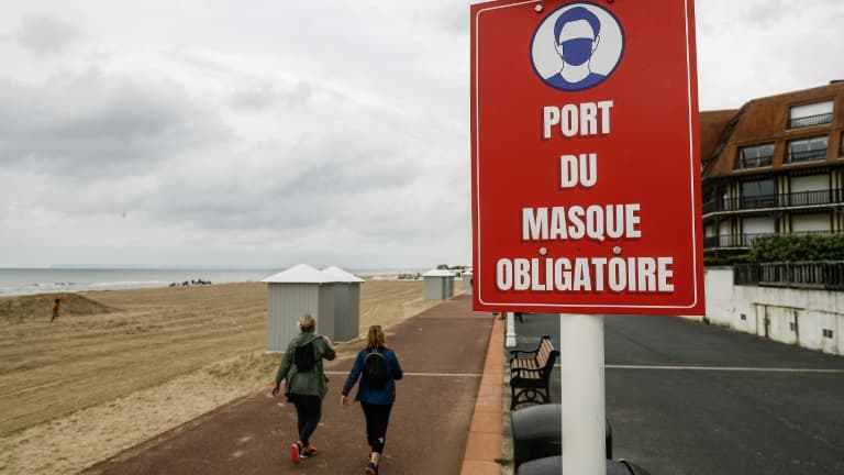 Port du masque obligatoire (illustration)