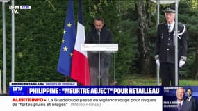 Mort de Philippine: Bruno Retailleau dénonce un "meurtre abject"