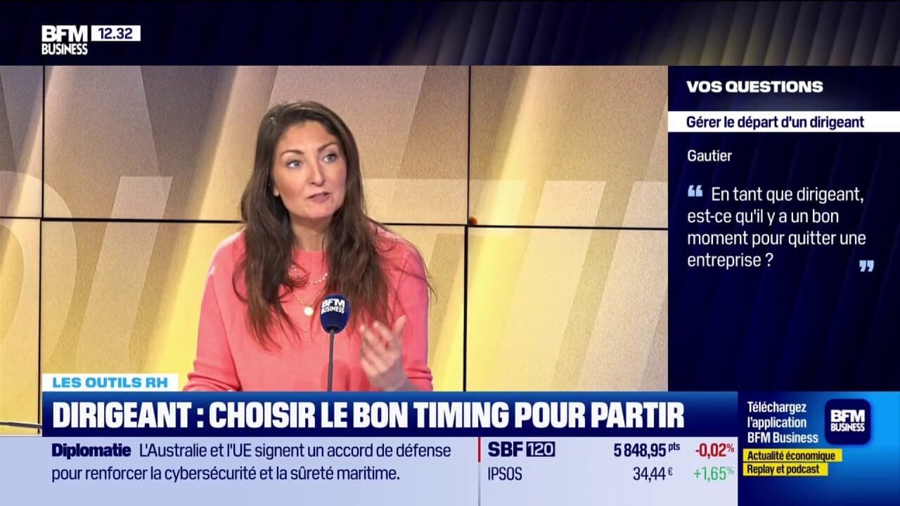 Dirigeant : quand est-il temps de partir ?
