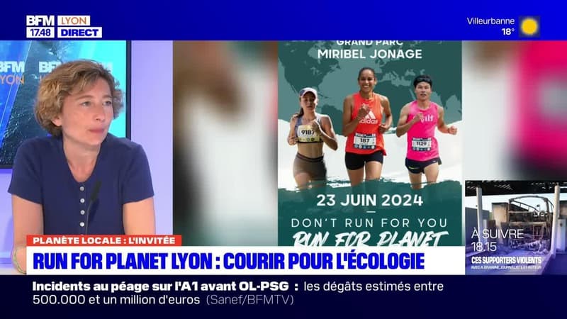 Planète Locale du lundi 27 mai - Run for Planet Lyon : courir pour l'écologie