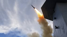 La frégate française Languedoc a tiré des missiles antiaériens Aster 15 d'un coût unitaire estimé à plus d'un million d'euros, pour abattre deux drones à 20.000 euros.