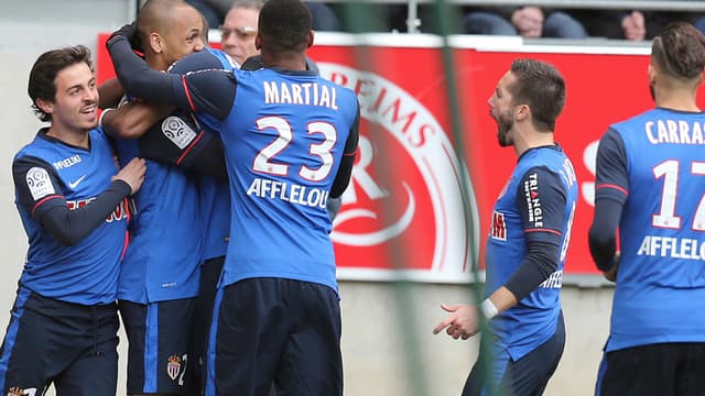 Monaco : la joie de Martial et de ses équipiers à Reims 