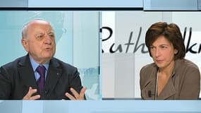 Pierre Bergé répondait aux questions de Ruth Elkrief sur le mariage homosexuel.