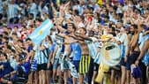 Des supporters de l'Argentine à la Coupe du monde 2022, à Doha le 30 novembre 2022