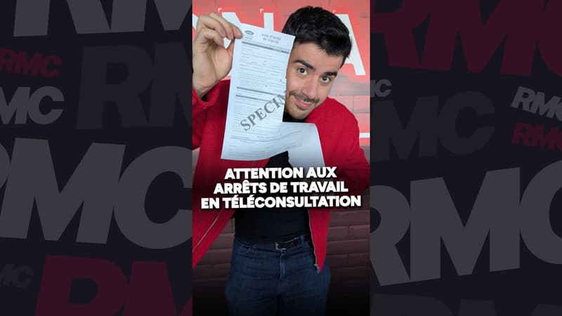 Attention aux arrêt de travail en téléconsultation