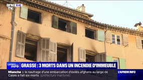 Grasse: un incendie d'immeuble fait trois morts