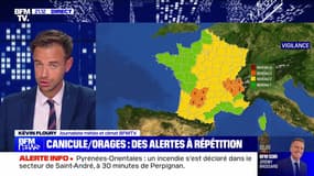 Canicule/ Orages : des alertes à répétition - 14/08