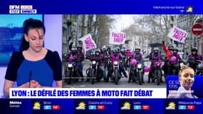 Lyon : le défilé des femmes à moto fait débat