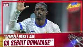 Equipe de France : "Essayer Dembélé dans l'axe, ça serait dommage" juge Di Meco