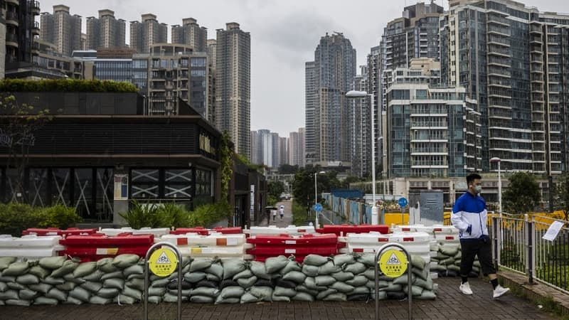 Hong Kong, Chine: le typhon Saola risque d'être 