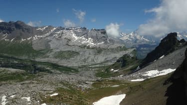 Le col de la Portette en été