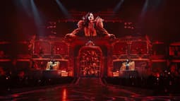 Lady Gaga, à l'Accor Arena de Paris, le 17 novembre 2025.