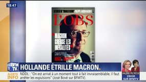 François Hollande étrille Emmanuel Macron