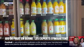 La consommation de jus de fruits en France a diminué de 30% en l'espace de 10 ans