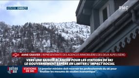Les remontées mécaniques ne rouvriront pas le 1er février: "Le gouvernement nous fait croire qu'il nous écoute, alors que pas du tout" dénonce Anne Gravier sur RMC