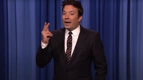 Jimmy Fallon dans un sketch de son "Tonight Show", le 16 juillet 2021.