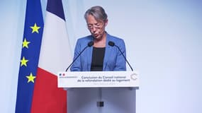 Crise du logement: Élisabeth Borne annonce un deuxième plan logement de 160 millions d'euros sur le quinquennat, pour les plus fragiles