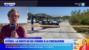  Hyères: la route du sel fermée à la circulation 
