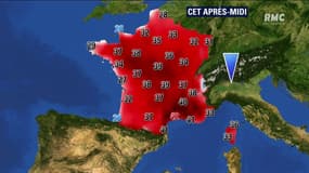 Canicule: la France devrait battre son record de chaleur, vigilance "rouge" dans le Midi