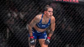 Nora Cornolle le 28 septembre 2024 lors de l'UFC Paris