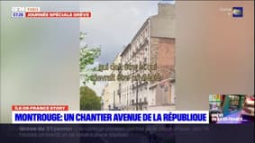 Île-de-France: le chantier avenue de la République a commencé à Montrouge