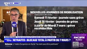 Olivier Faure sur la réforme des retraites: "Ils cherchent à passer en force"