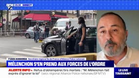 Refus d'obtempérer à Paris:  "L'enquête de l'IGPN est classique dans ce genre d'affaire", réagit Yvan Assioma, d'Alliance Police nationale