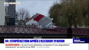 Villejuif: la stupéfaction après l'accident d'avion