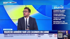 Marche arrière sur les casinos en ligne
