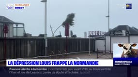 Normandie: la dépression Louis frappe la région
