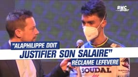 Cyclisme : "Alaphilippe doit justifier son salaire" réclame Lefevere