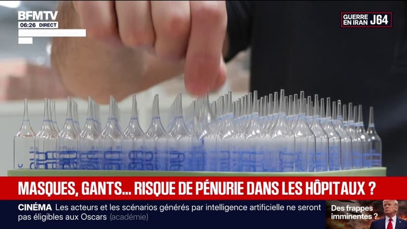 Masques, gants... La filière du plastique craint une pénurie dans les hôpitaux à cause de la crise du détroit d'Ormuz