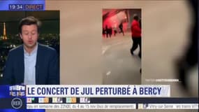 Le concert du rappeur Jul perturbé à Bercy
