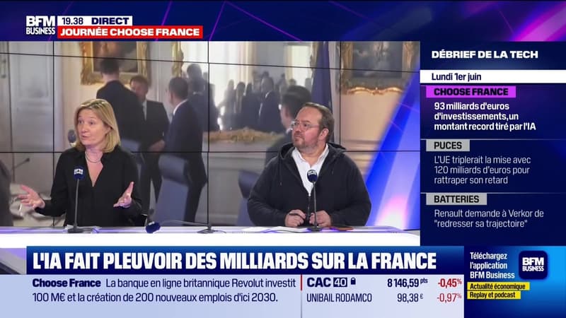 L'IA fait pleuvoir des milliards sur la France - 01/06