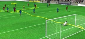 Portugal - France (1-0) : le but d'Eder en 3D avec le son de RMC Sport