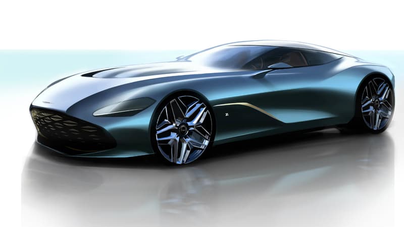 Pour 7 millions d'euros, à vous le plaisir de conduire cette magnifique DBS GT. Mais en bonus, Aston Martin vous livrera aussi une réplique d'une ancienne DB4 GT.
