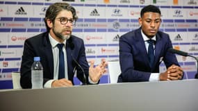 Juninho et Jeff Reine-Adélaïde, à Lyon le 16 août 2019