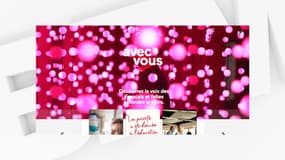 Capture du site AvecVous2022.fr