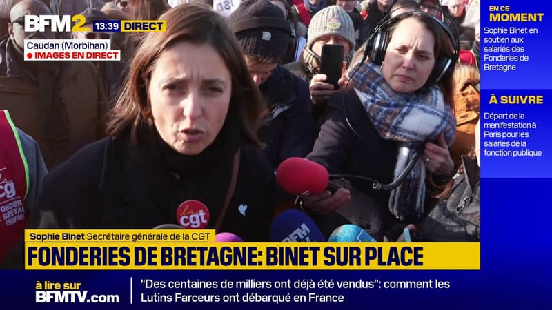 Sophie Binet (CGT) demande un Premier ministre qui 