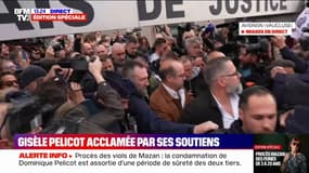"Merci Gisèle!": Gisèle Pelicot sort du tribunal d'Avignon acclamée par la foule