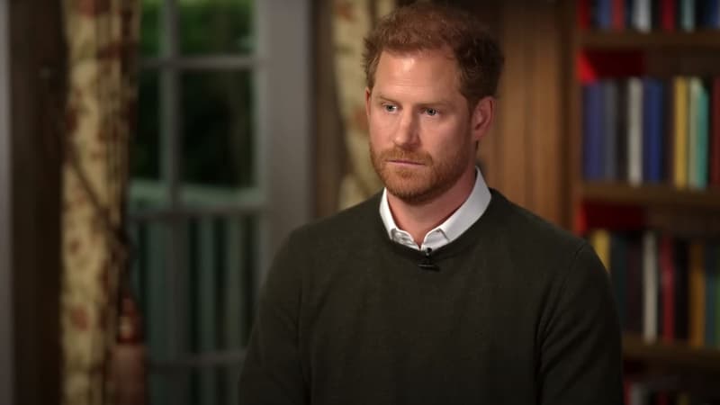 Le prince Harry dans son interview pour l'émission américaine "60 minutes"