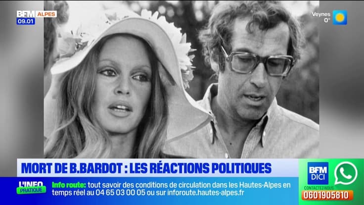 Mort de Brigitte Bardot : les réactions politiques dans les Alpes