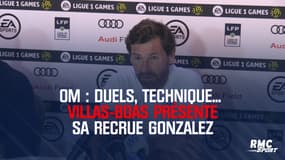 OM : Duels, technique, placement... Villas-Boas présente sa recrue Gonzalez