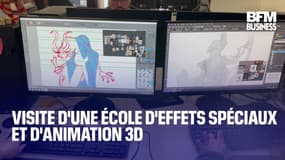  Visite d'une école d'effets spéciaux et d'animation 3D  