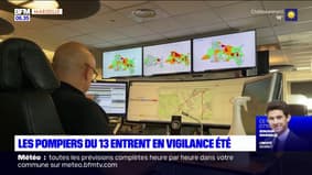 Bouches-du-Rhône: les sapeurs-pompiers entrent en vigilance estivale