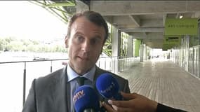 Macron explique son "grand scepticisme" sur l'offre de SFR sur Bouygues