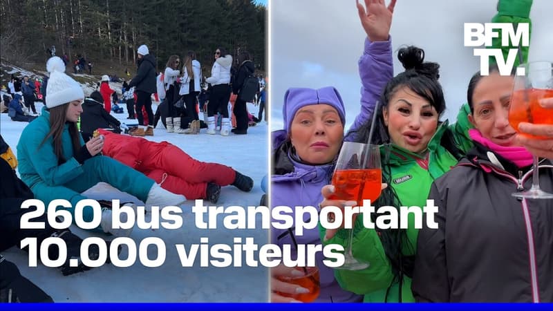 Italie: une petite station de ski se fait envahir par des milliers de touristes à cause d'une tiktokeuse